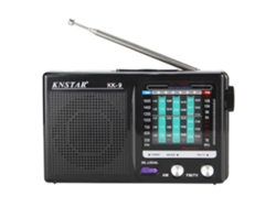 (kk9 Negro) Radio Portátil Bc-r119