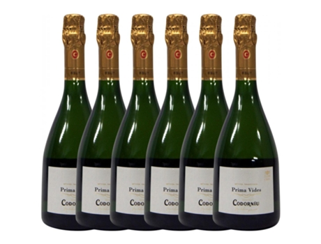Espumante CODORNÍU Codorníu Blanc De Blancs Prima Vides Brut Cava Reserva (0.75 L - 6 unidades)