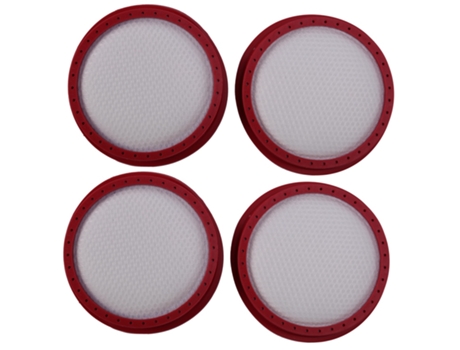 4 piezas para aspiradora de mano Dibea D18 D008Pro filtro redondo lavable filtro de malla filtro de aspiradora