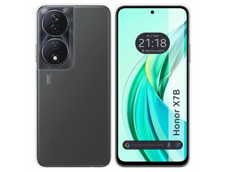 Funda Gel para Honor X7B TUMUNDOSMARTPHONE Transparente