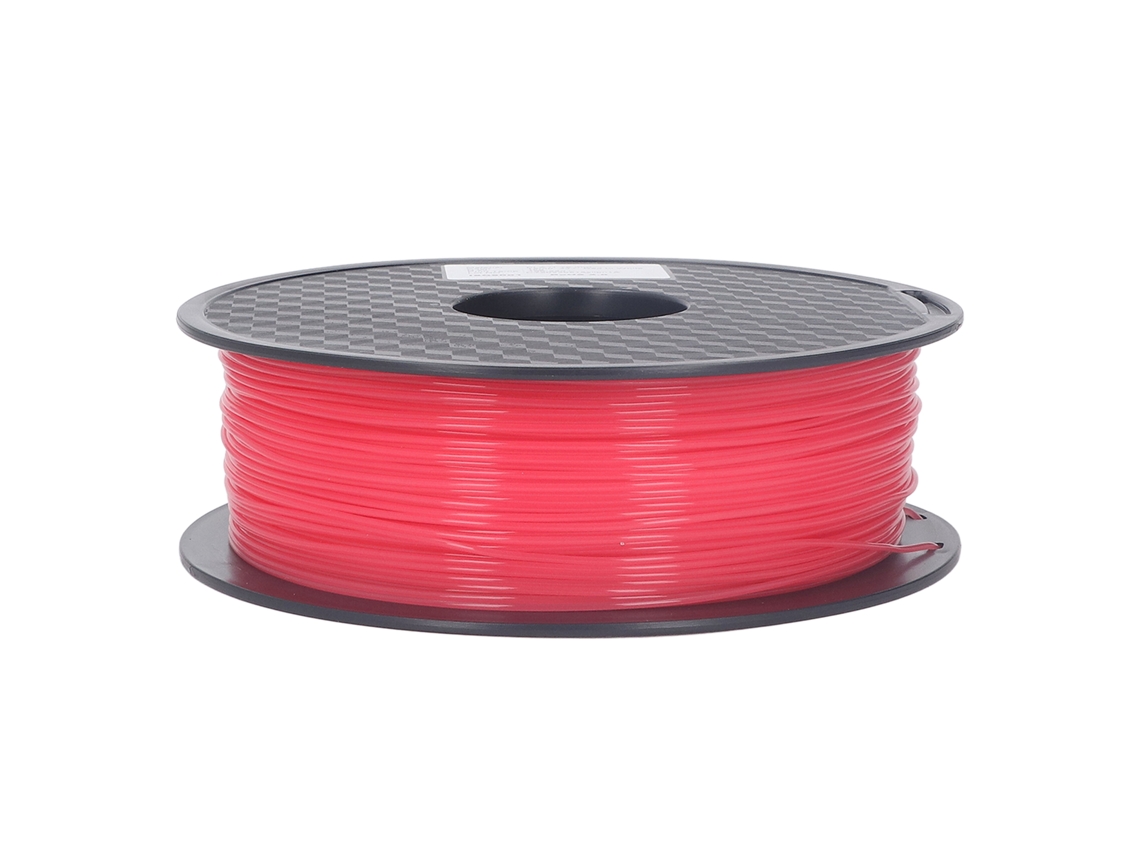 Filamento Pla 1.75mm Mudança De Cor Vermelho Para Branco Material De Impressão 3d