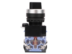 2026dz-10 Piezas Mando Selector Bem38-11x/21 Negro 2 Posiciones Auto Bloqueo 22mm Rotativo