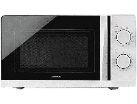 Microondas TAURUS READY GRILL (20 L - Con Grill - Negro)