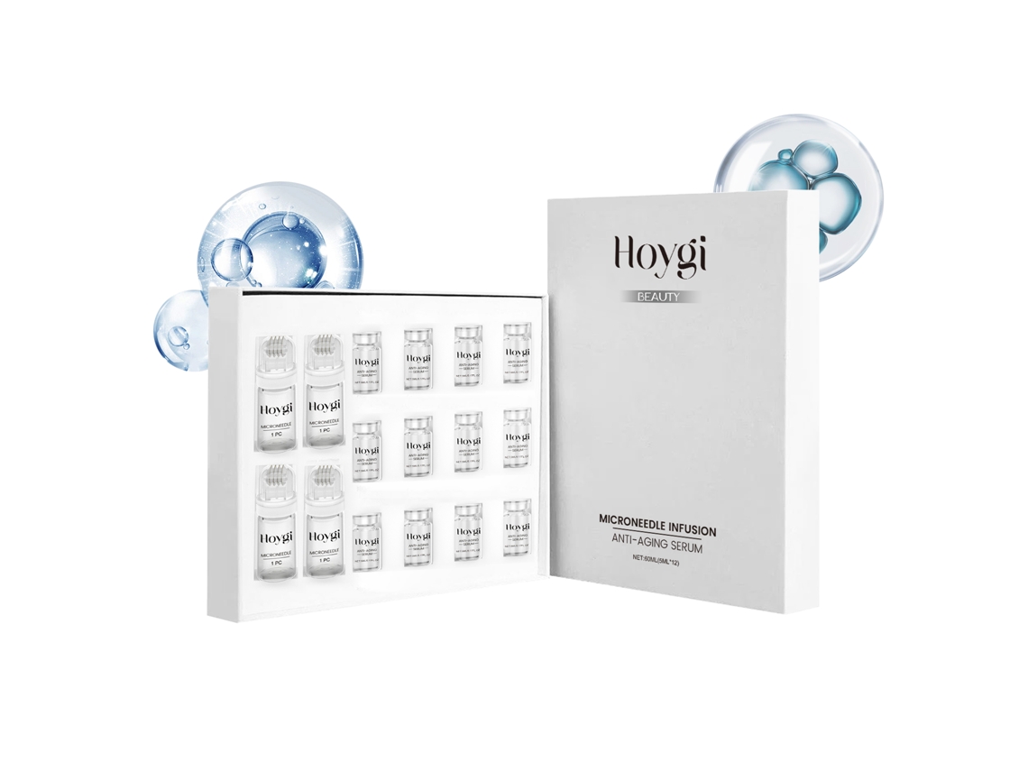 Kit de microagujas con rodillo reafirmante antiedad