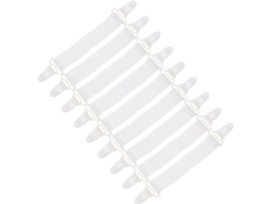 Pinzas Juego De 16 Plástico Y Tela Para Sábanas.