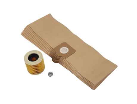 Sacos de limpeza de filtro de substituição para karcher wd3 wd 3.300 m wd 3.200