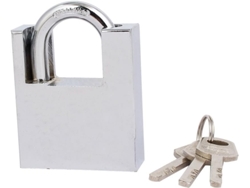 Cerradura De Seguridad Con Grillete De 8 Mm De Diámetro Para Caja De Herramientas O Puerta Con 3...