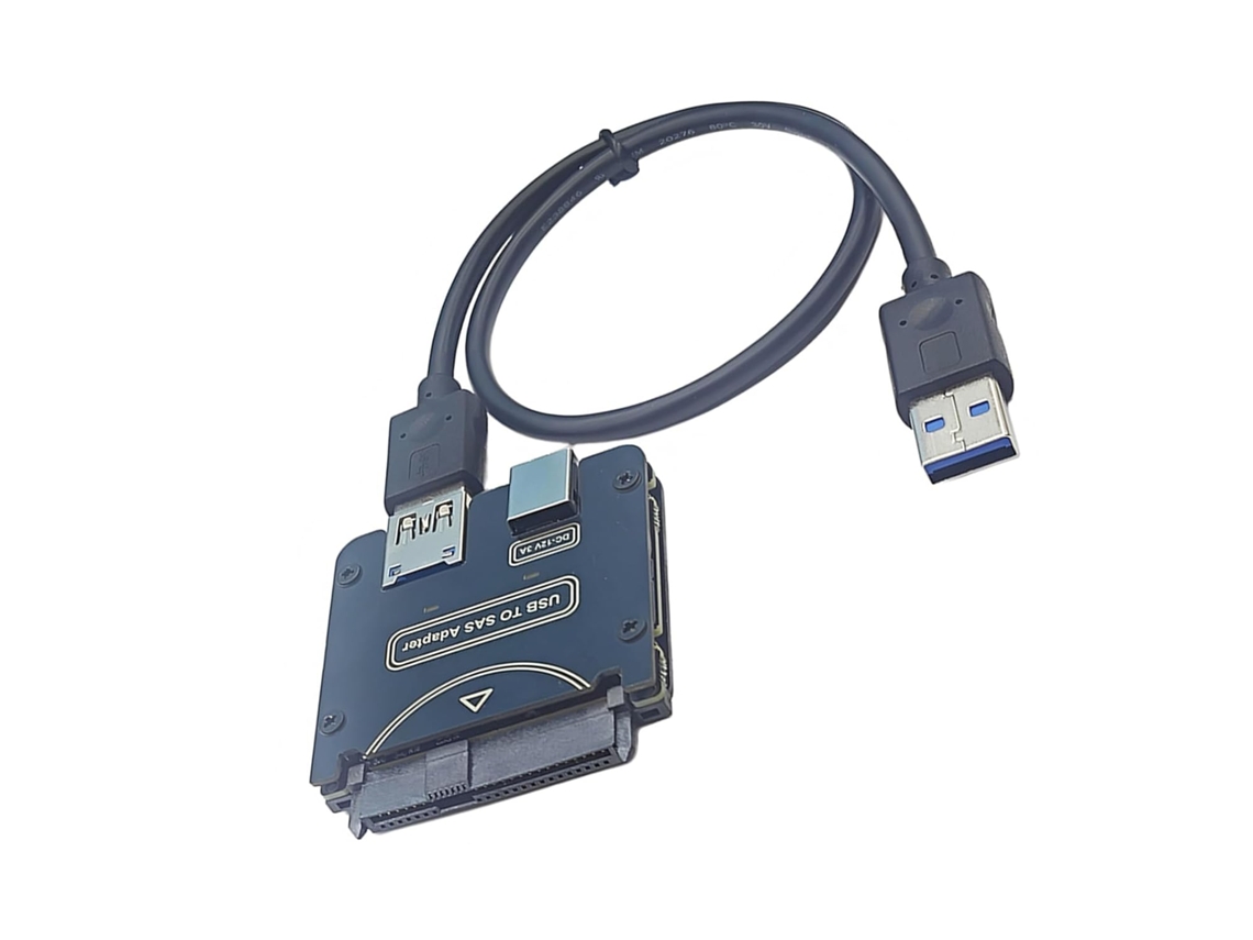 Cable Puente Usb 3.0 A Sas De 29 Pines Para Ordenador, Diseño Plug And Play, Disco Duro Sff