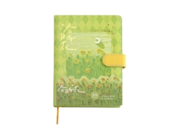 Cuaderno De Diario Con Cierre Magnético, Multifuncional, 196 Páginas, Bonito Diario Para Estudiantes.
