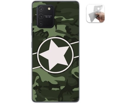 Carcasa Samsung Galaxy S10 Lite TUMUNDOSMARTPHONE Camuflaje 01 Multicolor