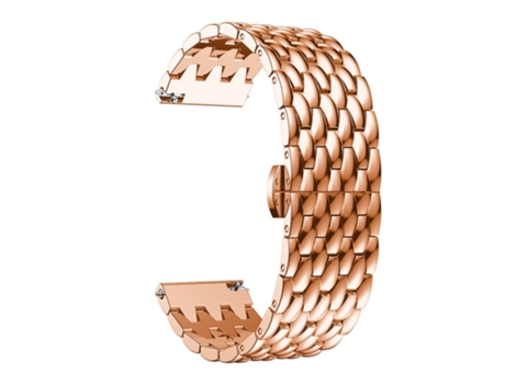 Correa de aleación de aluminio 22mm eslabón de cierre de mariposa de aleación para Huawei Watch GT/Samsung Galaxy Watch 46mm/Samsung Gear S3 Fronti...