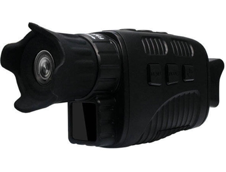 Binoculares de visión nocturna YIZHOOD para caza Gafas infrarrojas Wifi 100% oscuras 300 m en la oscuridad con pantalla LCD de 2,5 pulgadas - Negro...
