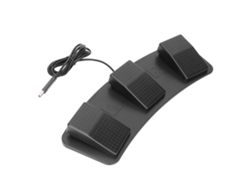 Pedal Multifuncional Usb Triple Con Interruptor Mecánico Para Juegos Y Pruebas De Fábrica.