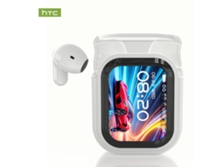 Auriculares inalámbricos con convertidor Bluetooth 6.0, resistentes al agua y con batería de larga duración. Mdug (blanco)