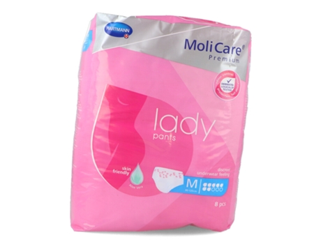 Pañales de Incontinencia HARTMANN Molicare Pants For Women 7D M 8 Unidades
