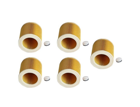 5 peças de filtro de pó de ar para peças de aspirador de pó karcher 6.414-552.0