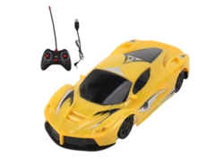 Coche Teledirigido Trepador De Paredes A Escala 1/28, Juguete Eléctrico Para Derrapes Y Acrobacias Para Niños De 3 Años En Adelante - Amarillo