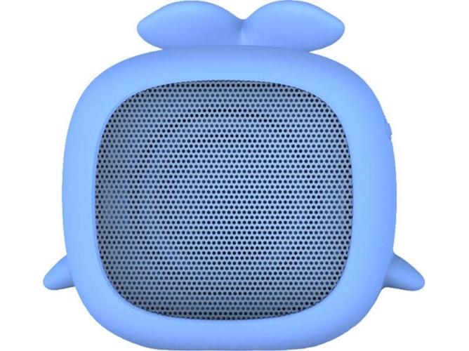 Altavoz Bluetooth QUSHINI Baleia (Azul - Autonomía: 3 horas)