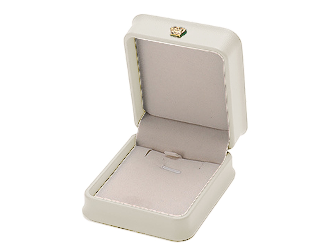 Organizador de joyería para pulseras, collares y anillos blanco (10x9x5cm) Kofihety