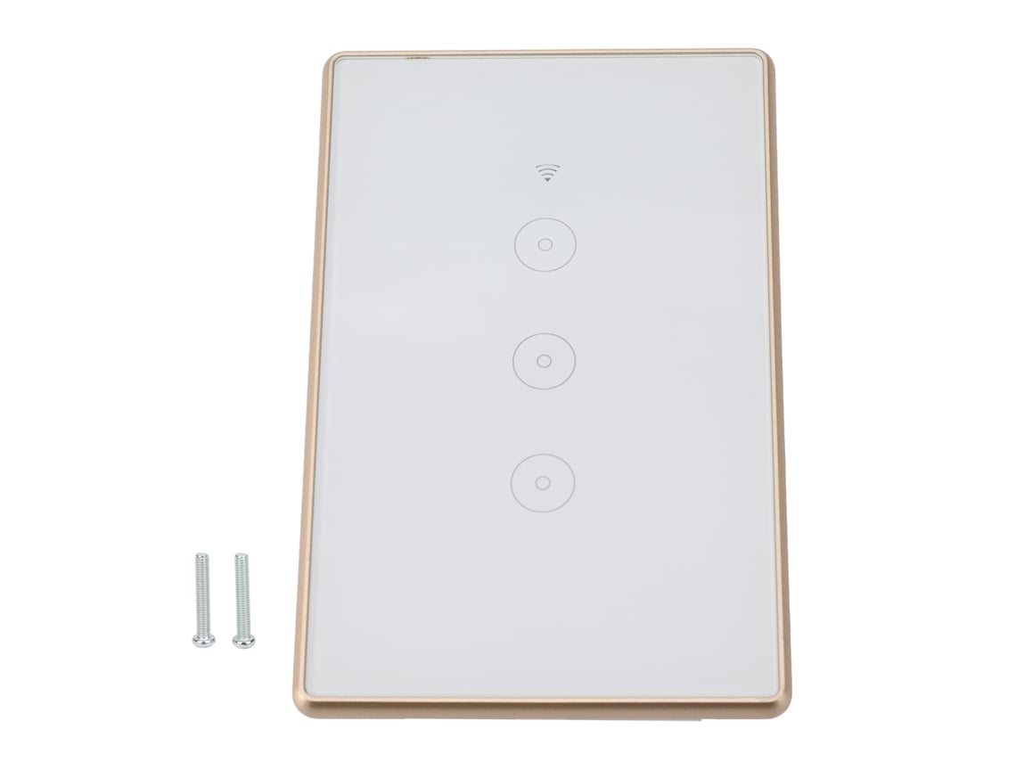 Veloriskku-interruptor Inteligente Wifi Controle Remoto App Táctil 2200w 95-250vac