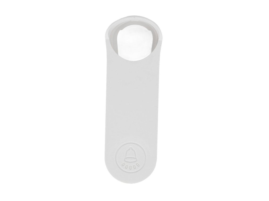 Funda Protectora De Silicona Para El Timbre Google Nest, A Prueba De Polvo, Blanca.