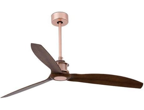 Ventilador de Techo FARO BARCELONA Just Fan Marrón (32 W - Diámetro 128 cm)