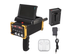 Detector de metales de 30 m con pantalla plegable, alcance de 1000 m, GR9000 100-240 V