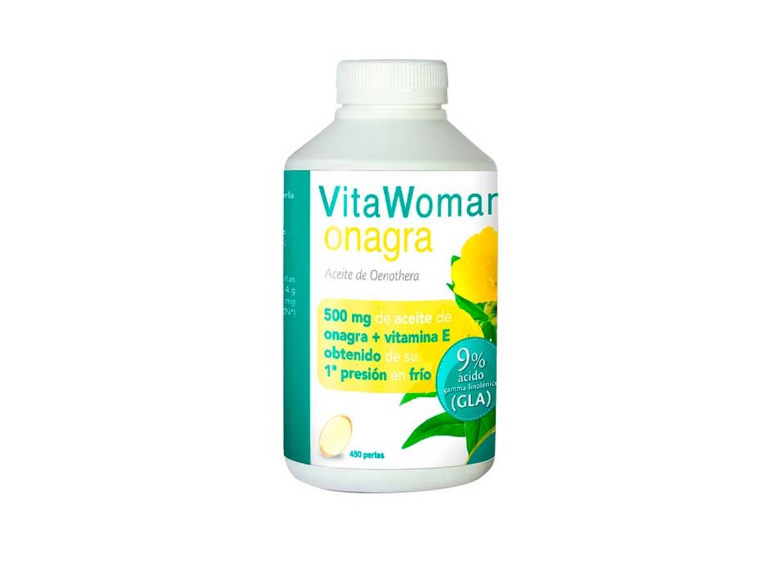 Aceite de Onagra 500Mg Sin Gluten 450 Perlas ELADIET