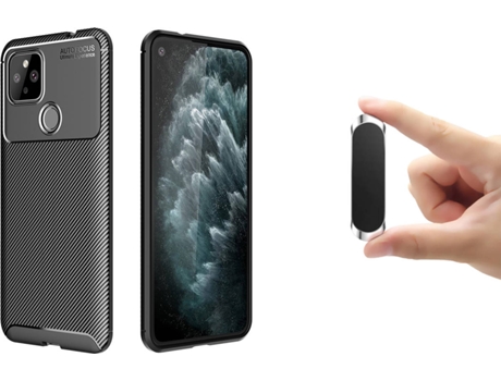 Carcasa y Soporte Google Pixel 4A 5G Rugged Carbon