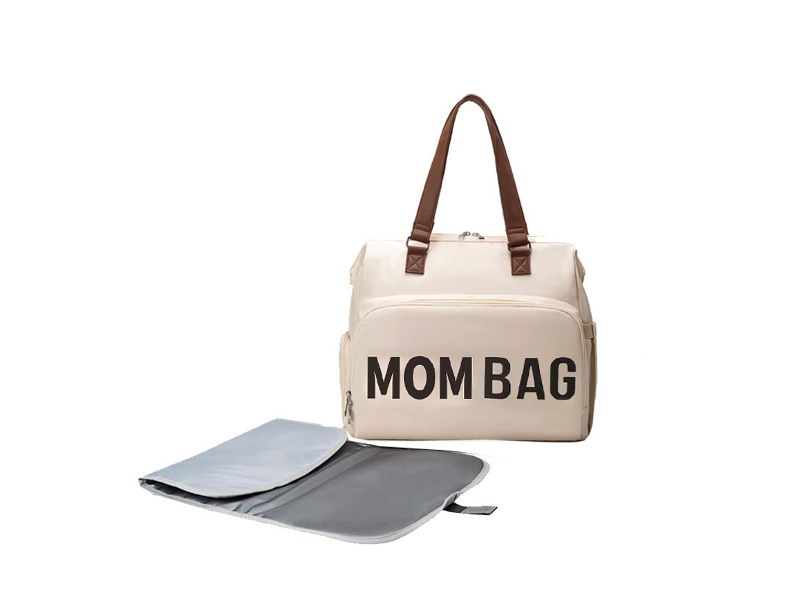 Bolso bandolera impermeable y ligero para maternidad/bebé, ideal para salidas y durante el embarazo. (Marca Off-White Yunzii)