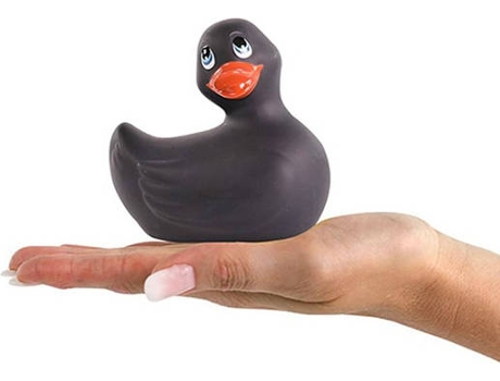 Estimulador BIG TEAZE TOYS I Rub My Duckie Negro