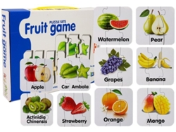 Rompecabezas educativo de frutas con 10 conexiones B.active
