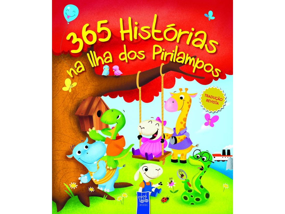 Libro 365 Histórias Na Ilha Dos Pirilampos (Portugués)