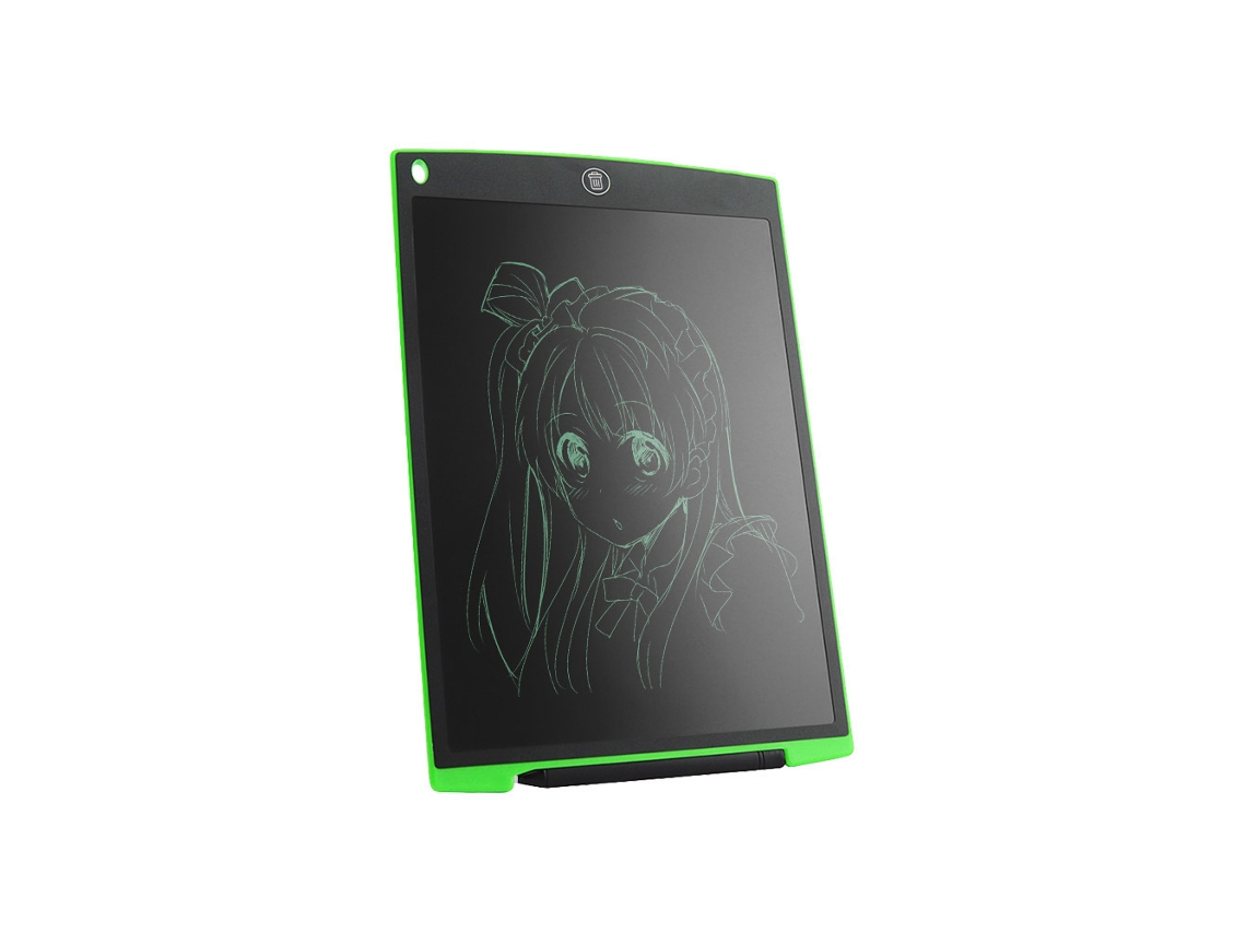 Tableta Digital De Escritura E Desenho Lcd De 12 Polegadas, Tableta Gráfica Portátil Com Lápis Estilo