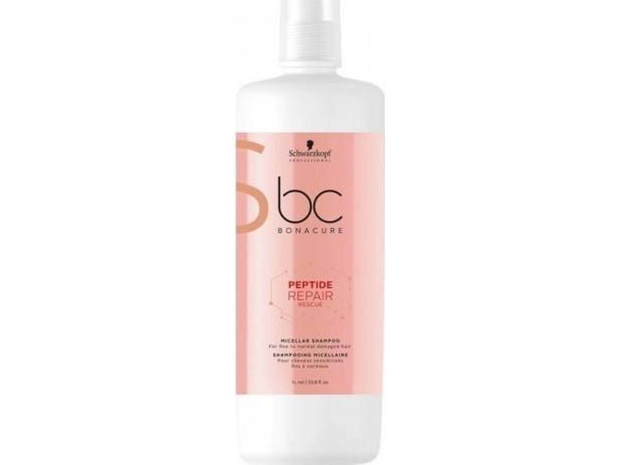 Champú SCHWARZKOPF PROFESSIONAL Bc Peptide Repair Rescue Micellar (1000ml)