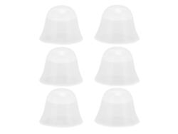 6 Almohadillas Universales De Silicona Suave Para Audífonos: Un Reemplazo Cómodo Para Audífonos S.
