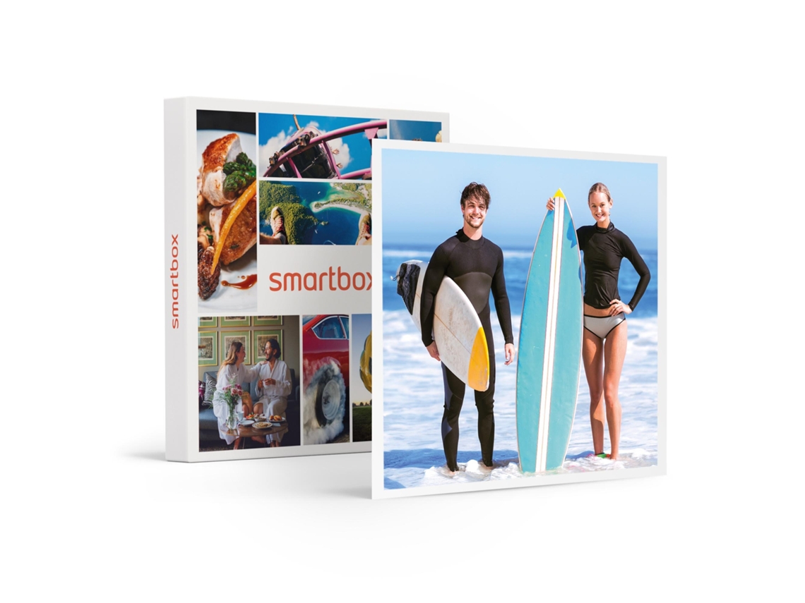 Caja Regalo SMARTBOX Surf en el norte para 2 personas: sesión de 2 horas o más de duración