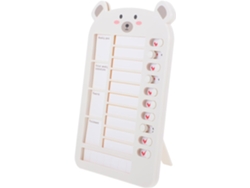 Tablero De Notas Para Niños Y Niñas Con Planificador De Tareas, Rutina Matutina