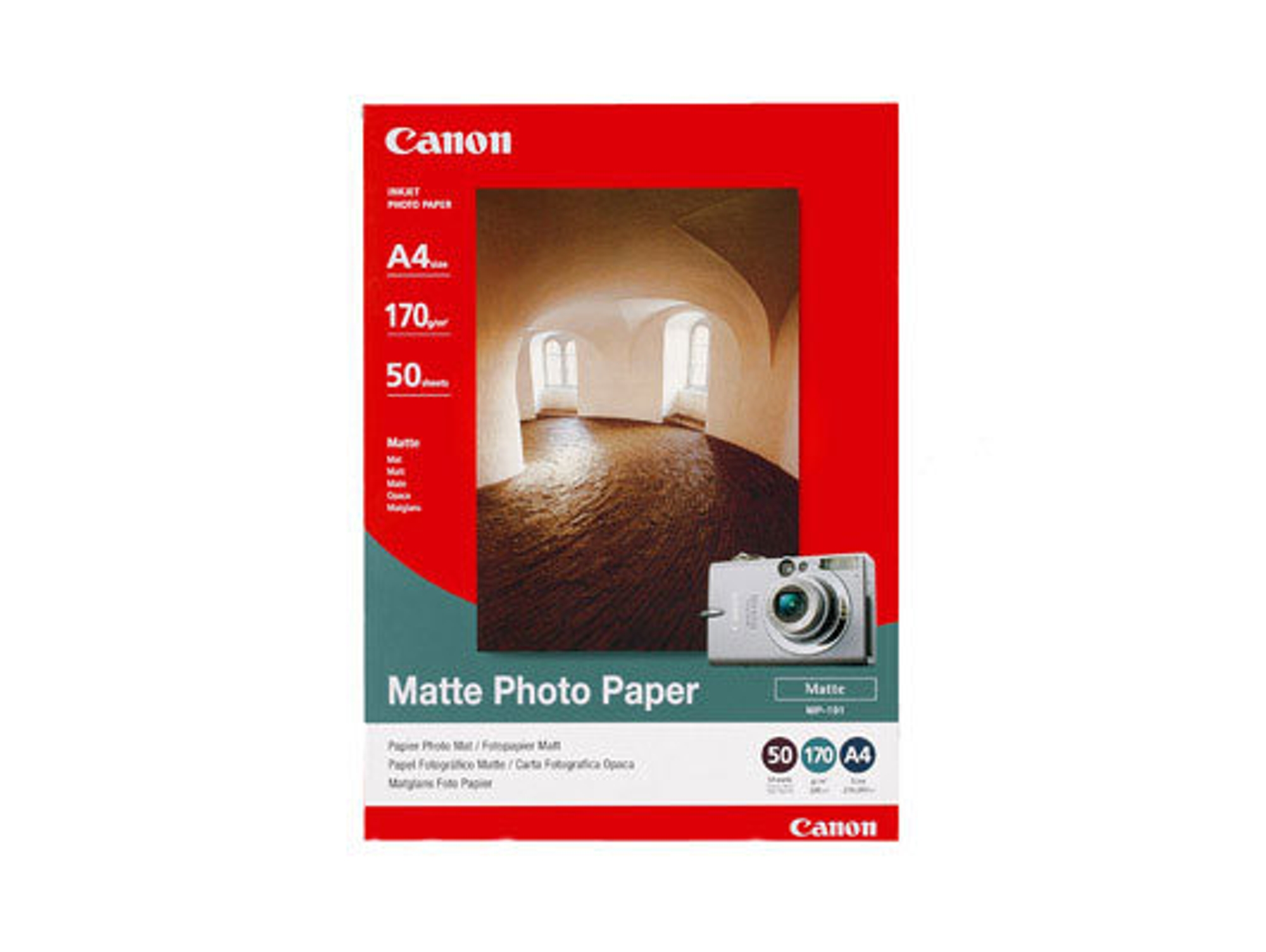 Papel fotográfico CANON Mate - MP101 - 7981A005