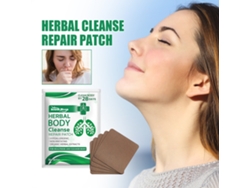 Parches reparadores de limpieza herbal, 20 unidades, sin marca.