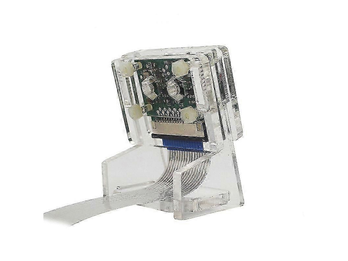 Soporte acrílico transparente para minicámara OV5647, compatible con hasta 3 cámaras. TAISHENGDA