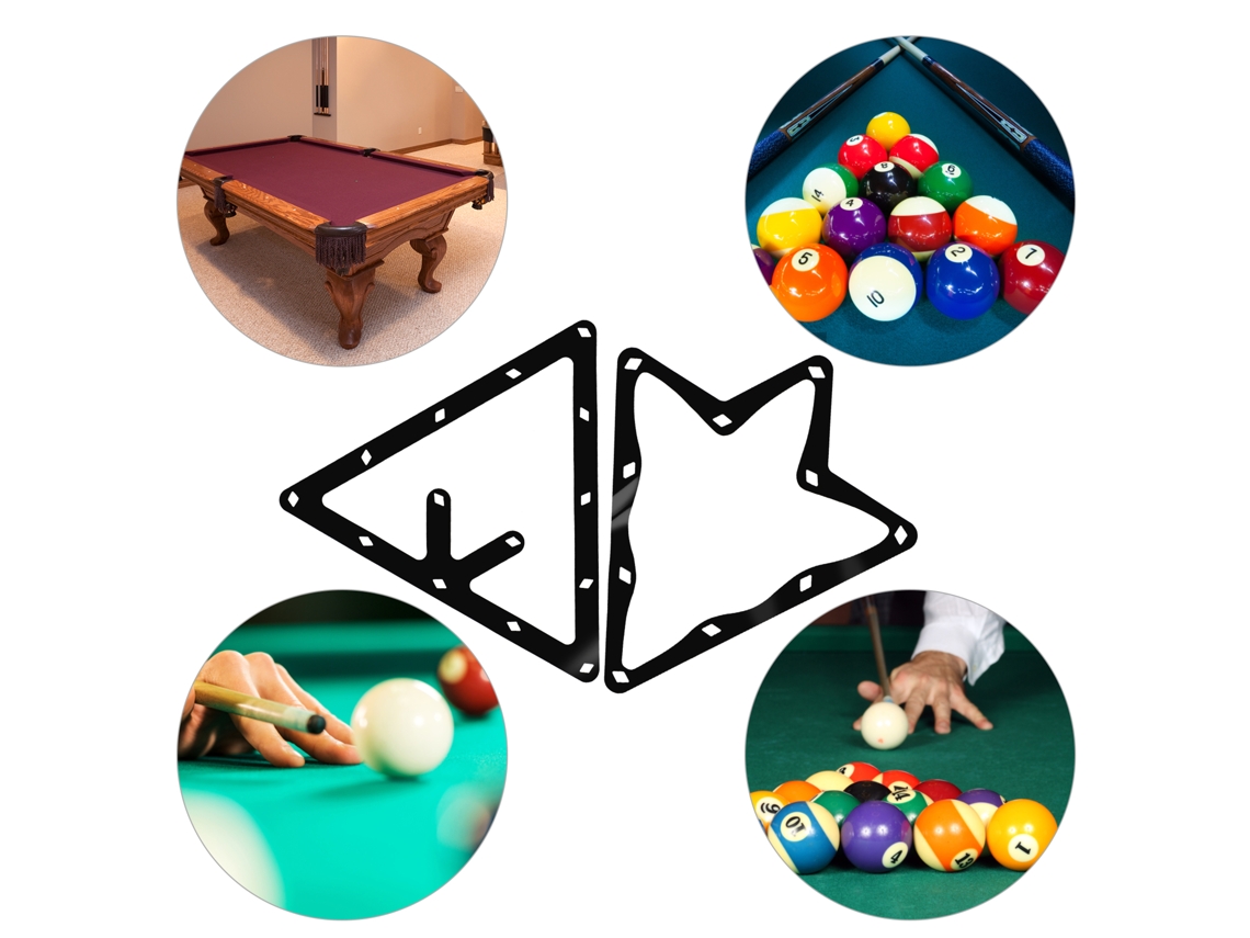 Soporte Para Bolas De Billar, Magic Ball Rack, Juego De 6 Piezas Para 15 O 9 Bolas, Fabricado En Película.