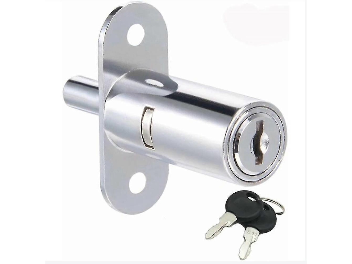 Cerradura De Cilindro De Empuje Para Puerta Deslizante, Cerradura De Perno, Seguridad Para Armarios, Rv Y Cajones