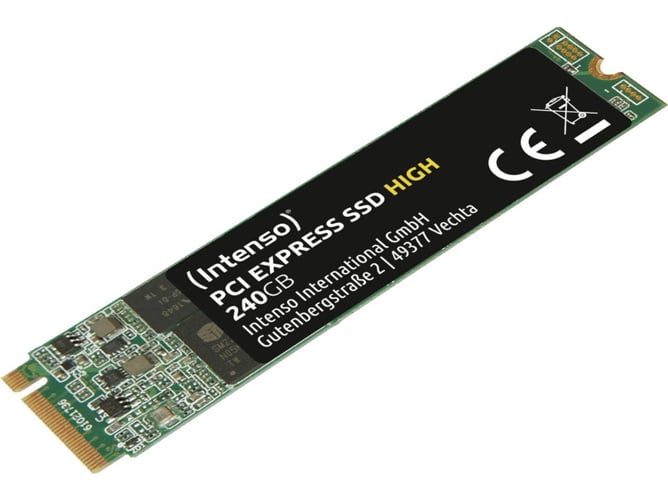 Disco SSD Interno INTENSO 3834440 (240 GB - M.2 - 1700 MB/s) | Worten.es
