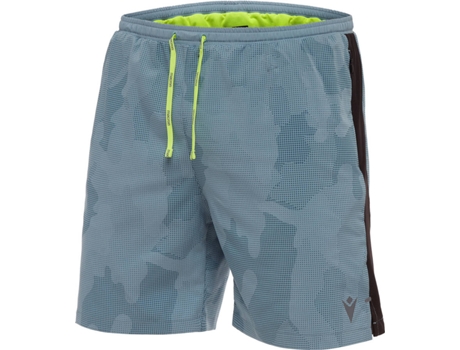 Pantalones Cortos para Mombre MACRON Running Oscar Boston Gris (Talla: XXL)