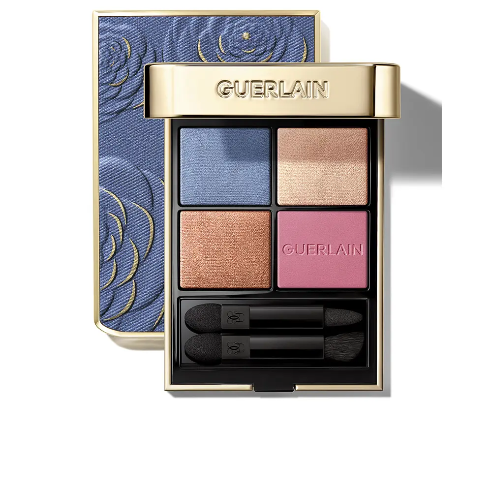 Sombras de ojos Ombre G en 4 tonos, edición limitada 396 - Denim Blossom, 6 g
