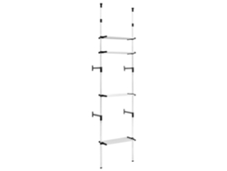 Maison Exclusive - Sistema De Armario Telescópico Con Estantes Aluminio