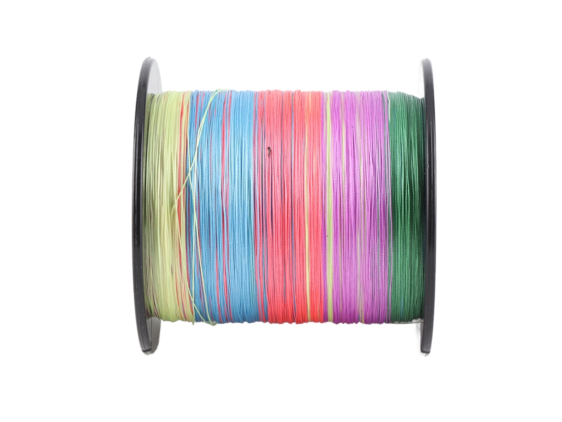 Danu26-hilo De Pesca Trenzado 8 Hilos 300m Multicolor, Equipo De Pesca Ultra Trenzado Para Expertos