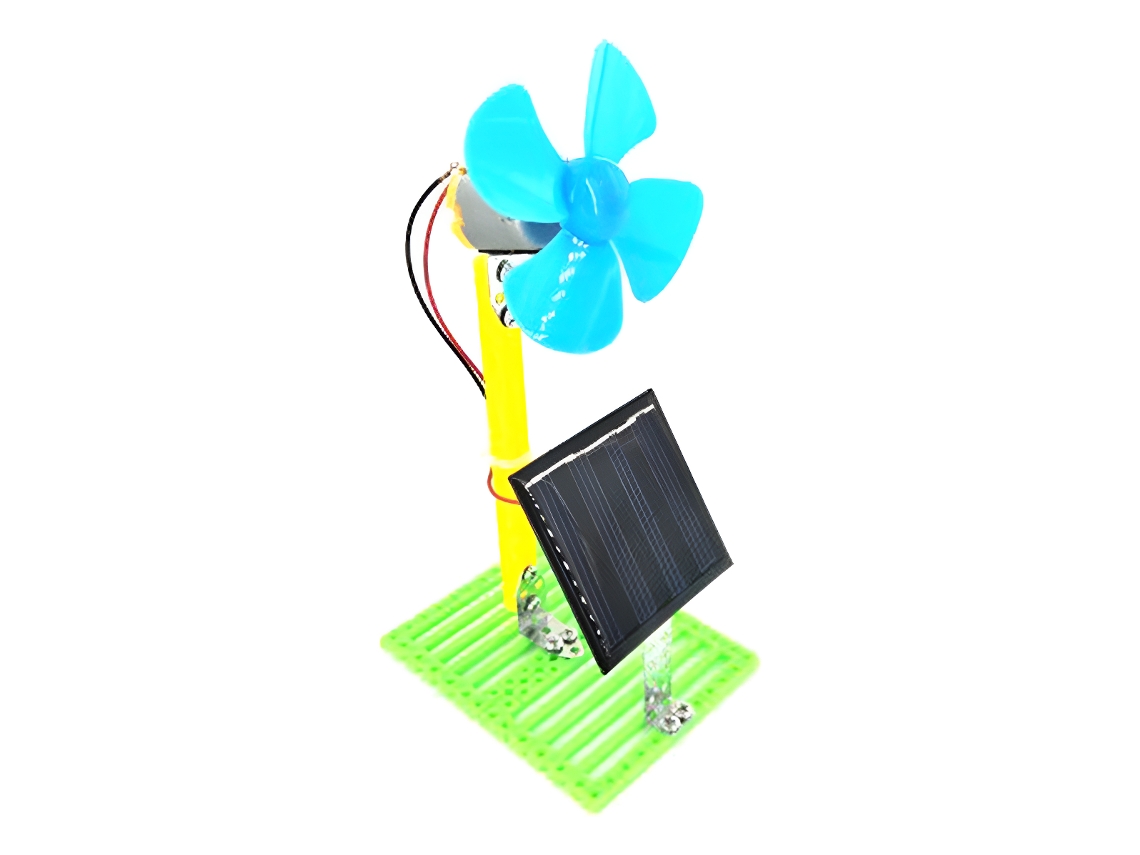 Modelo de ventilador solar montado Slowmoose