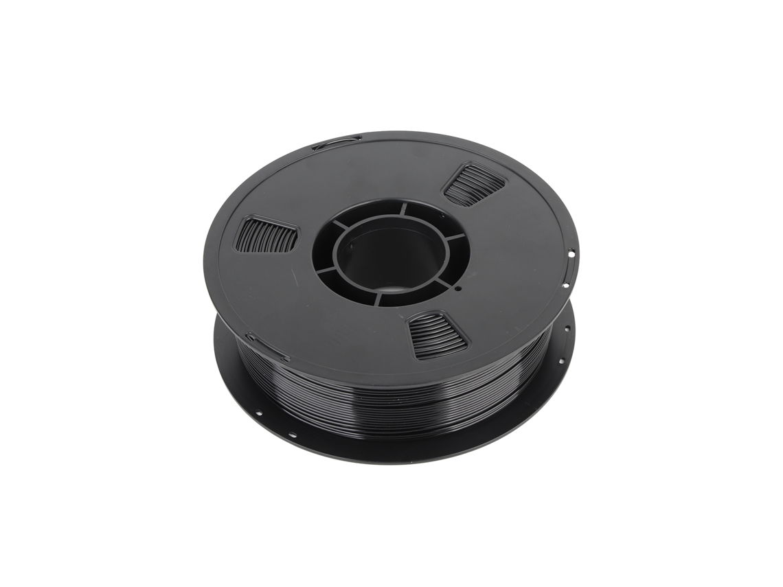 Filamento Para Impresora 3d De 1,75 Mm, Petg, Material De Impresión, Consumible, Alta Tenacidad, Para Bricolaje, Color Negro.
